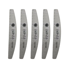 Halo Elite Half-Moon Zebra Files 100/100 5 Pack