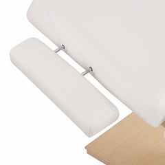 Lotus Chelsea Light Wood & Cream Motorised Spa Beauty Bed