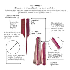 Hello Bleach Large Style Comb Stone