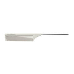 Hello Bleach Tail Comb with Stainless Steel Tip Ivory