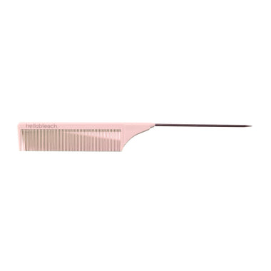 Hello Bleach Tail Comb with Stainless Steel Tip Bby Pink