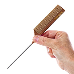 Hello Bleach Tail Comb with Stainless Steel Tip Clay