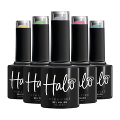 Halo Hema Free Gel Polish West Coast Collection x 6