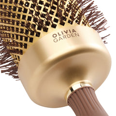 Olivia Garden Expert Blowout Speed Wavy Bristles Gold & Brown 65