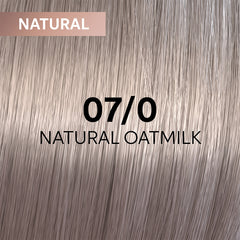 Wella Professionals 07/0 Natural Oat Milk Shinefinity Zero Lift Glaze 60ml