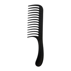 Denman D28 Wide Tooth Detangling Comb Matt Black