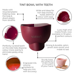 Hello Bleach Deep Tint Bowl With Teeth Sky