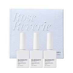 Glossify Rose Reverie Hema Free Gel Polish Trio 3 x 15ml
