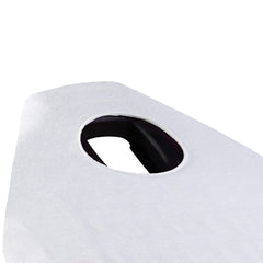 Towelling Couch Cover With Face Hole White