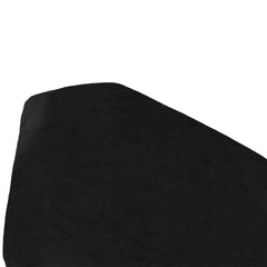 Towelling Couch Cover No Face Hole White Black