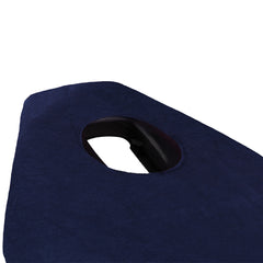 Towelling Couch Cover With Face Hole Navy