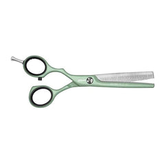 Jaguar Pastel Plus Matcha Left Thinner Scissor 5.25in