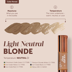 Tina Davies FADE Eyebrow Pigments 15ml FADE Light Neutral Blonde