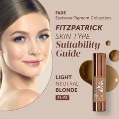 Tina Davies FADE Eyebrow Pigments 15ml FADE Light Neutral Blonde