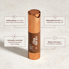 Tina Davies FADE Eyebrow Pigments 15ml FADE Medium Warm Brown