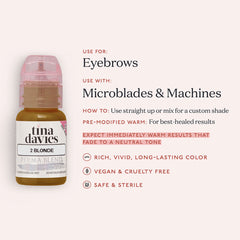 Tina Davies I Love INK Brow Pigment 15ml Blonde