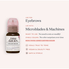 Tina Davies I Love INK Brow Pigment 15ml Bolder Brown