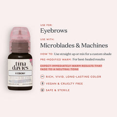 Tina Davies I Love INK Brow Pigment 15ml Ebony