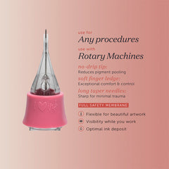 Tina Davies PIXL Needle Cartridge 0.25mm 5 Round Shader Long Taper