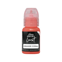Tina Davies LUST Lip Pigment 15ml Orange Coral