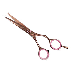 Washi Black Rose 5.5" Titanium Scissors