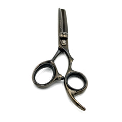 Washi Black Titanium 5.55" Left Handed Thinning Scissors