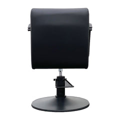 Lotus Milan Black Styling Chair Black Round Base