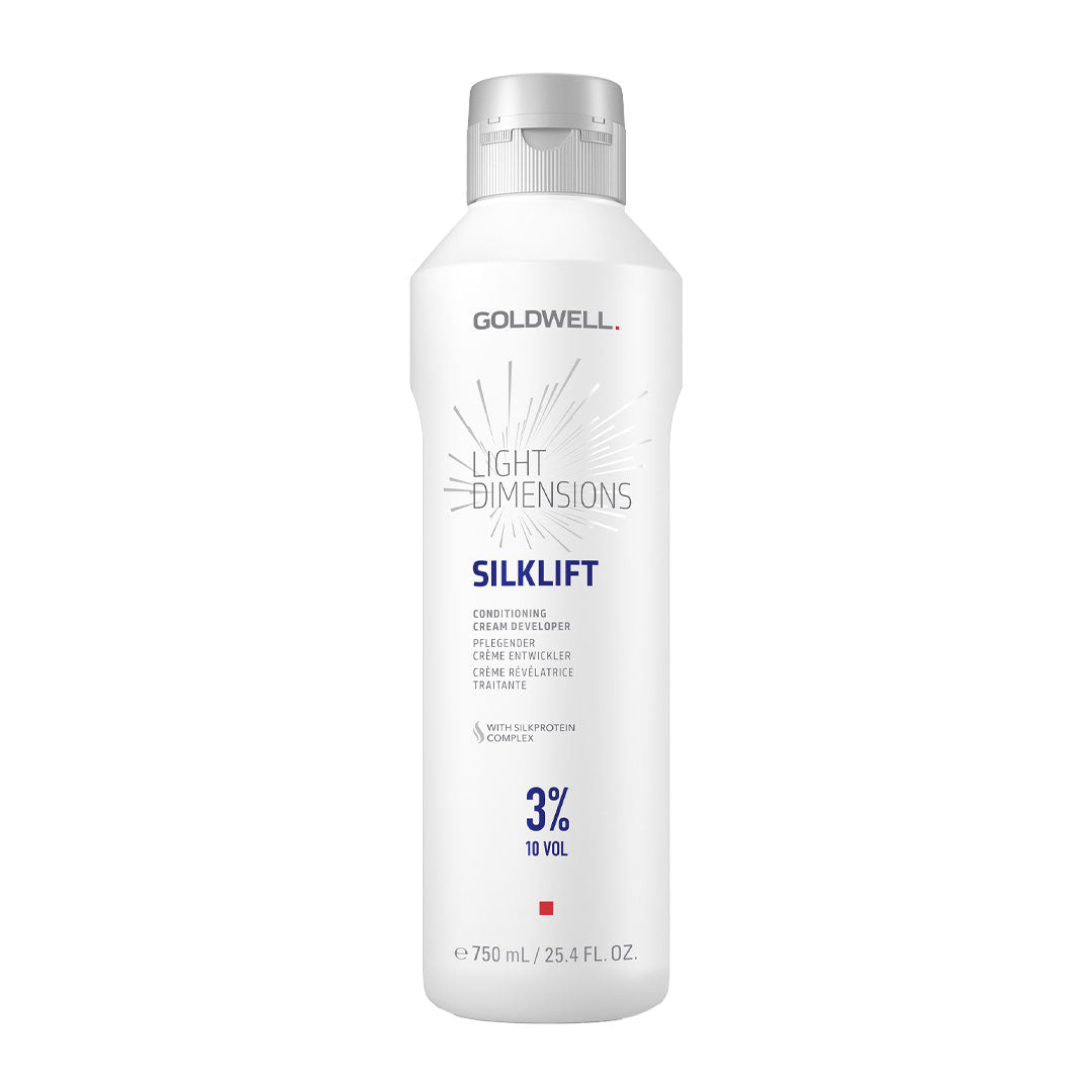 Light Dimensions SilkLift Conditioning Cream Developer 10 Vol 3% 750ml by Goldwell