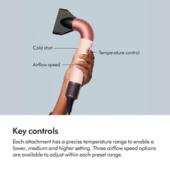 Dyson Supersonic r Straight + Wavy Ceramic Pink/Rose Gold