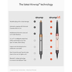Dyson Airwrap ID Straight + Wavy Ceramic Pink/ Rose Gold