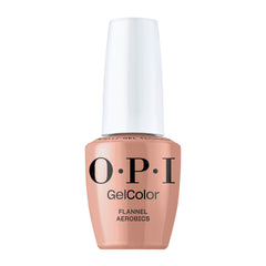 OPI GelColor Hema Free Gel Polish Flannel Aerobics 15ml Mani-tude Collection