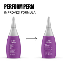 Wella Professionals Perform+ Perm Lotion (Curl) for Coloured Hair 75ml
