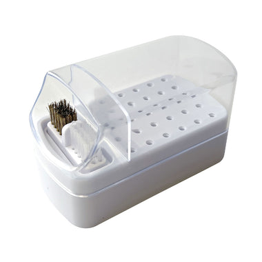 Lotus E-file Bit Storage Unit White with Cleaning Brush