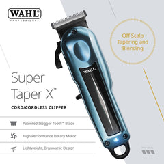 WAHL Cordless Super Taper X Clipper Kit
