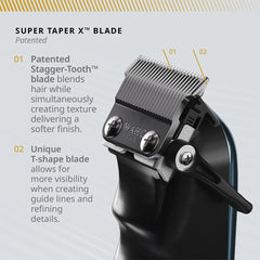 WAHL Cordless Super Taper X Clipper Kit