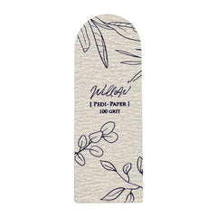 Willow Pedi-Papers 100 Grit x 20 Pieces