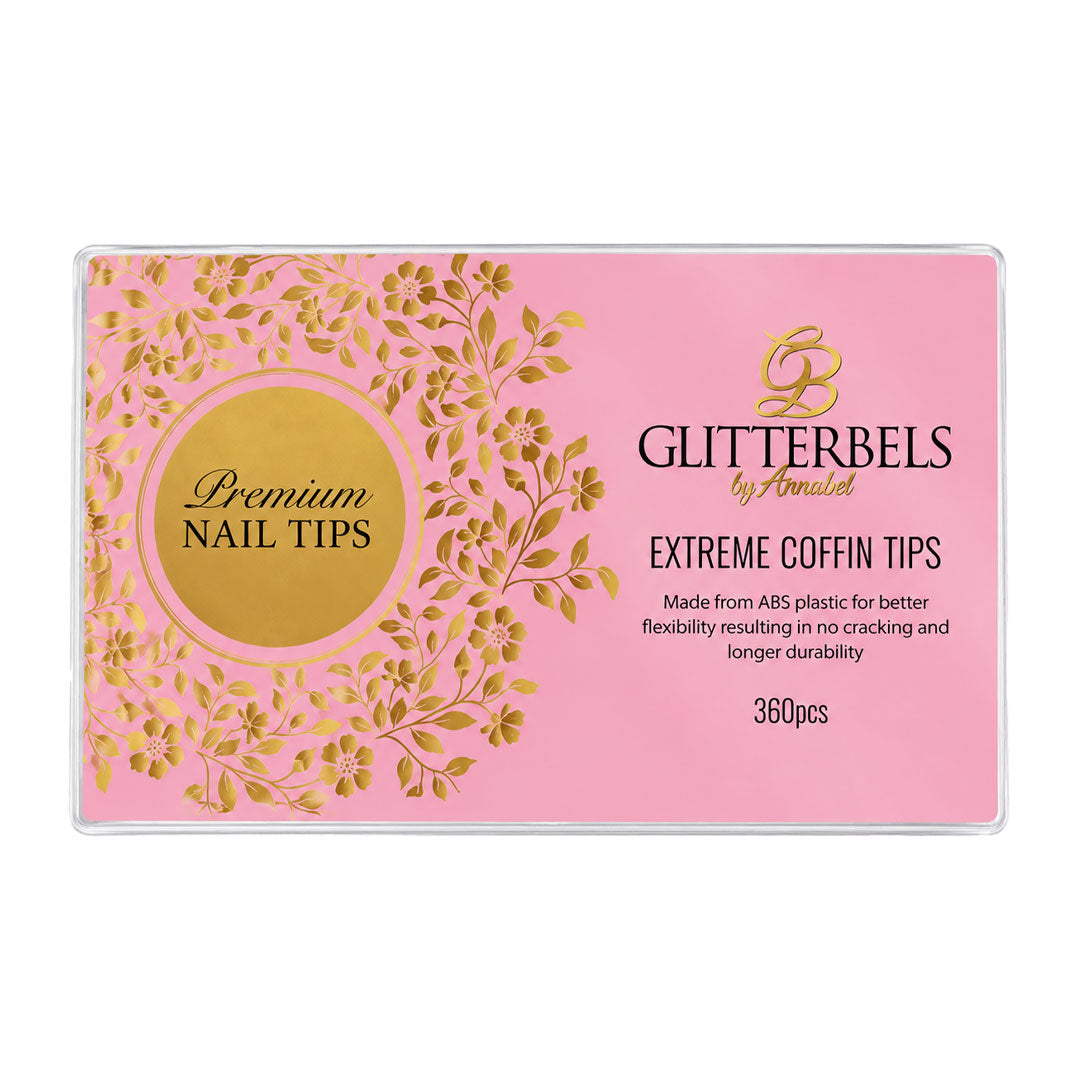 Glitterbels Extreme Coffin Tips x 360