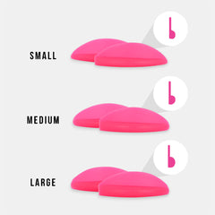 LashBase Lifted. Round Shields - Large