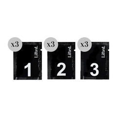 LashBase Lifted. 3 Step System x 9