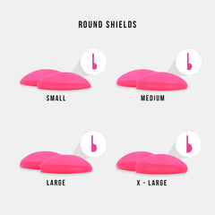 LashBase Lifted. Round & Flat Shields x 8