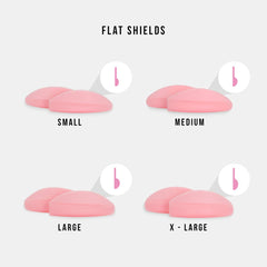 LashBase Lifted. Round & Flat Shields x 8