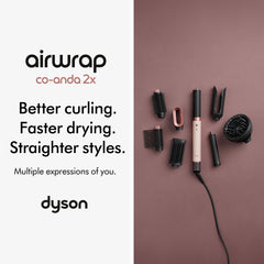 Dyson Airwrap Coanda 2x Curly and Coily Ceramic Pink and Rose Gold
