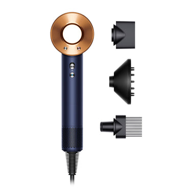 Dyson Supersonic Hair Dryer Curly and Coily Prussian Blue and Copper