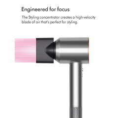Dyson Supersonic Hair Dryer Origin Nickel and Copper