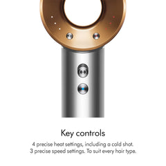 Dyson Supersonic Hair Dryer Origin Nickel and Copper