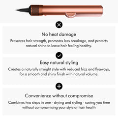 Dyson Airstrait Amber Silk/Pink Champagne