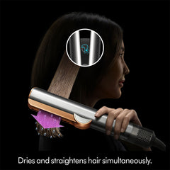 Dyson Airstrait Amber Silk/Pink Champagne