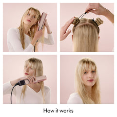 Dyson Airstrait Amber Silk/Pink Champagne