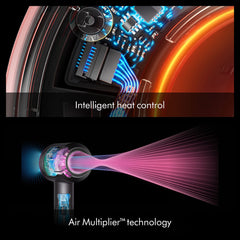 Dyson Straight + Wavy Supersonic Nural Hair Dryer Amber Silk/Pink Champagne
