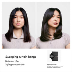 Dyson Straight + Wavy Supersonic Nural Hair Dryer Amber Silk/Pink Champagne